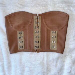 Like New Corset Style Crop Top